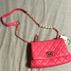 pink shoulder purse